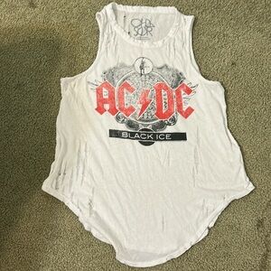 Chaser AC/DC white XS Tank Top